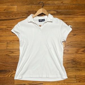 White School Uniform Top Size Large or 14.5/16.5 plus